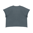 Gymora's Unisex Vintage Wash Raw Edge Boxy T-Shirt