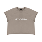 Gymora's Unisex Vintage Wash Raw Edge Boxy T-Shirt