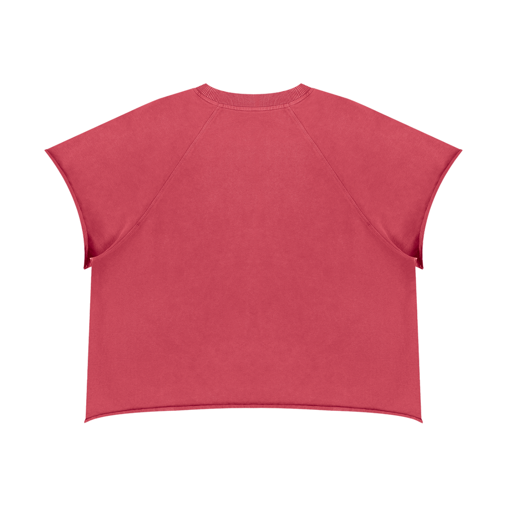 Gymora's Unisex Vintage Wash Raw Edge Boxy T-Shirt