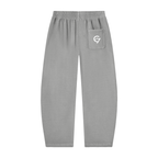 Gymora's Unisex Vintage Washed Barrel Leg Sweatpants