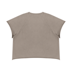 Gymora's Unisex Vintage Wash Raw Edge Boxy T-Shirt