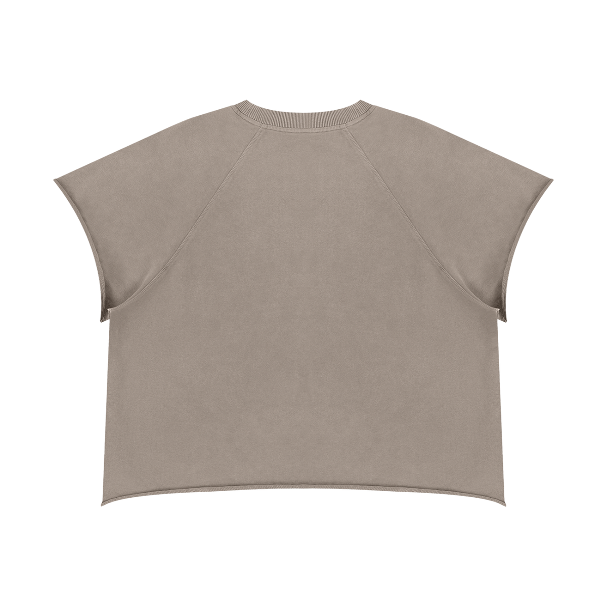 Gymora's Unisex Vintage Wash Raw Edge Boxy T-Shirt