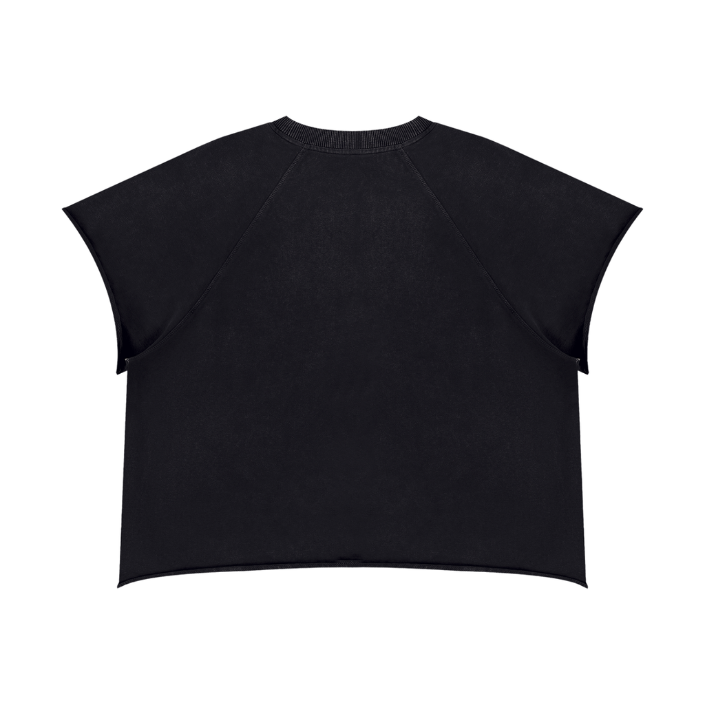 Gymora's Unisex Vintage Wash Raw Edge Boxy T-Shirt