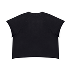 Gymora's Unisex Vintage Wash Raw Edge Boxy T-Shirt