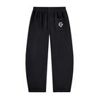Gymora's Unisex Vintage Washed Barrel Leg Sweatpants