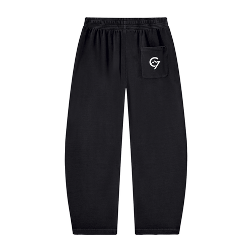 Gymora's Unisex Vintage Washed Barrel Leg Sweatpants