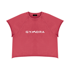 Gymora's Unisex Vintage Wash Raw Edge Boxy T-Shirt